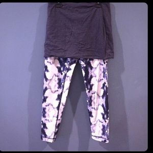Lululemon ink blot leggings